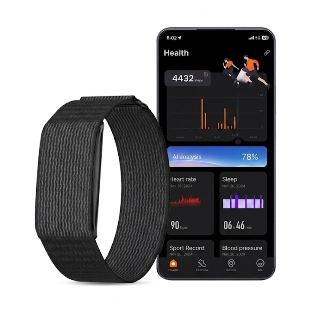 Aktivitetsarmbånd Pro med Sundhedsanalyse | Skridttæller, Pulsmåler & Søvntracker