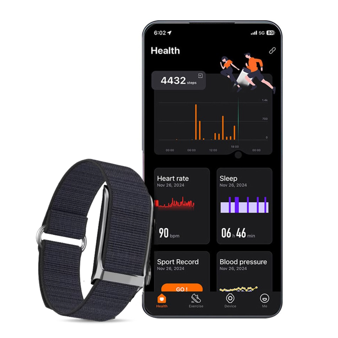 Aktivitetsarmbånd til Mænd & Kvinder | Skridttæller, Pulsmåler & Søvntracker