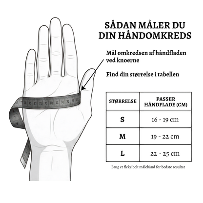 Håndledsstøtte med kompression og justerbar rem